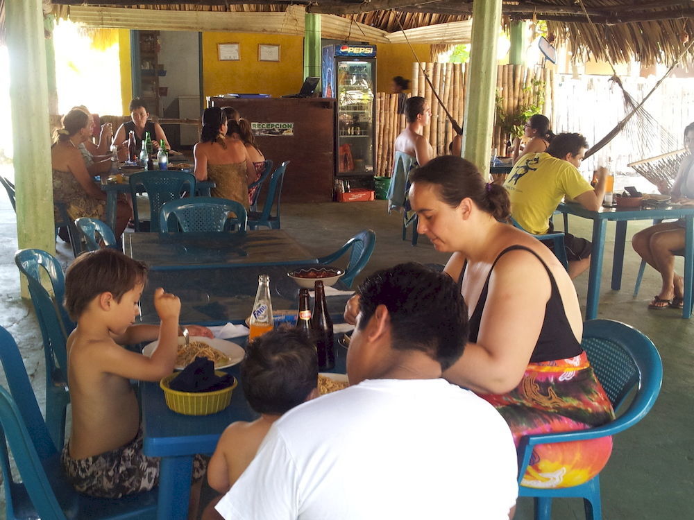 Eco-Hotel Playa Quilombo Las Lisas Екстер'єр фото