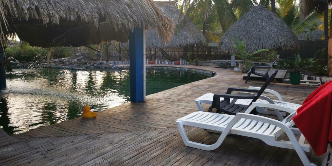 Eco-Hotel Playa Quilombo Las Lisas Екстер'єр фото